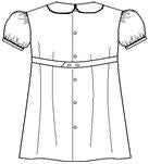Plaid Peter Pan Collar Float Dress