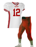 Red Integrated Pad Football Pants